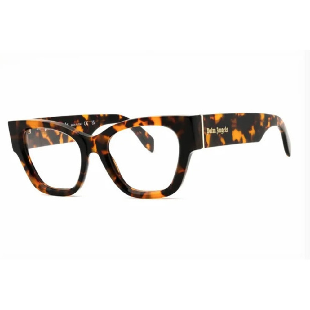 NWT Palm Angels Style-15-PERJ015S25PLA0016000 Havana 52mm Eyeglasses
